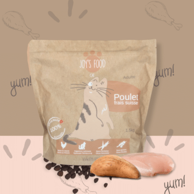 Croquettes sèche chat - Poulet frais 1