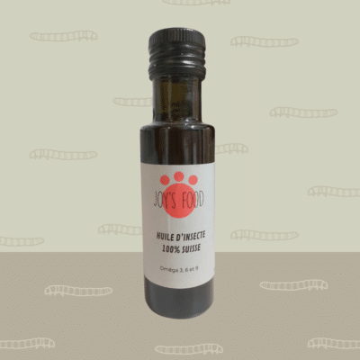 Huile d'insectes 100% Suisse